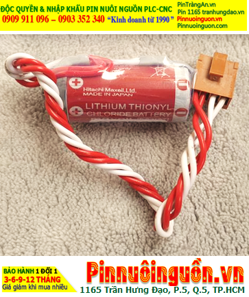 Pin OMRON CV1M; Pin nuôi nguồn OMRON CV1M lithium 3.6v 2/3A 1600mAh _Xuất xứ Nhật