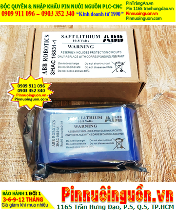 ABB Robots 3HAC17396-1, Pin nuôi nguồn ABB 3HAC17396-1 lithium 10.8V 17000mAh chính hãng /X.xứ PHÁP