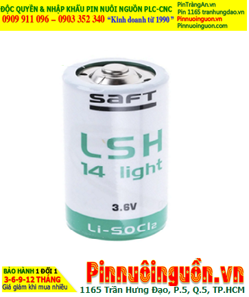 Saft LSH14 Light, Pin nuôi nguồn PLC Saft LSH14 Light Lithium 3.6v C 3600mAh (Xuất xứ Pháp)