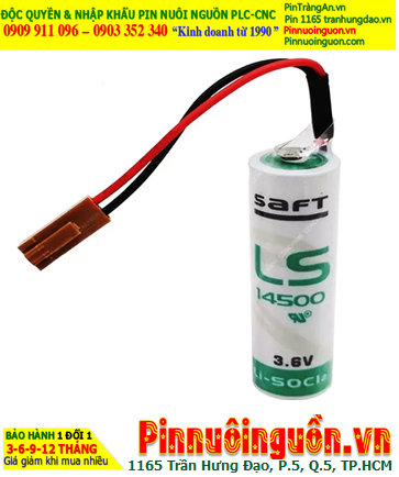 Pin Saft LS14500 _Pin LS14500; Pin nuôi nguồn PLC Saft LS14500 lithium 3.6v AA 2600mAh _Xuất xứ Pháp