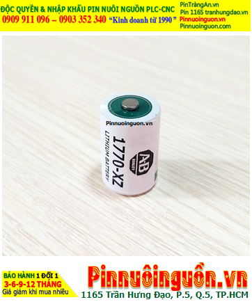 Pin LS14250 _Pin Saft LS14250 thay pin nuôi nguồn ALLEN BRADLEY 1770-XZ  1/2AA 1200mAh 3.6v _Made in France