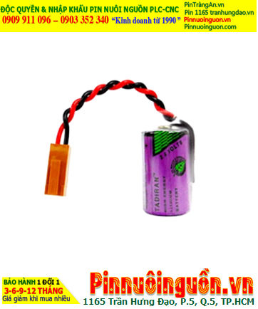 Pin Tadiran TL-2150; Pin nuôi nguồn PLC Tadiran TL-2150 lithium 3.6v 1/2AA 1000mAh _Xuất xứ Israel