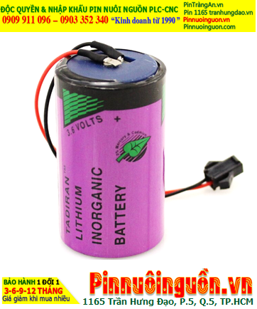 Pin TL-5930; Pin Tadiran TL-5930; Pin nuôi nguồn PLC Tadiran TL-5930 lithium 3.6v D 19000mAh _Made in Israel