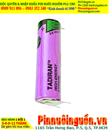 Pin Tadiran SL-360/PT; Pin nuôi nguồn PLC Tadiran SL-350 lithium 3.6v AA 2400mAh _Made in Israel