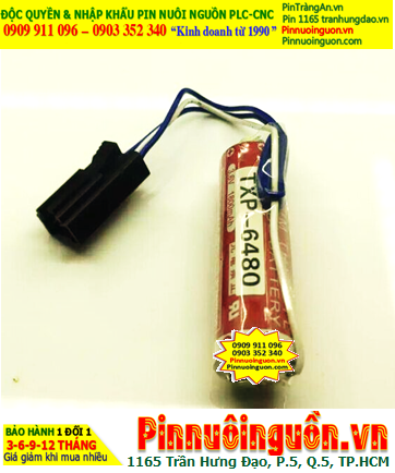 TOYODA TXP-6480, Pin nuôi nguồn PLC TOYODA TXP-6480 lithium 3.6v 1800mAh /Xuất xứ NHẬT