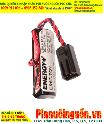 Toyo ER6C-TOY _Pin nuôi nguồn Toyo ER6C-TOY lithium 3.6v 2000mAh chính hãng, Xuất xứ Nhật