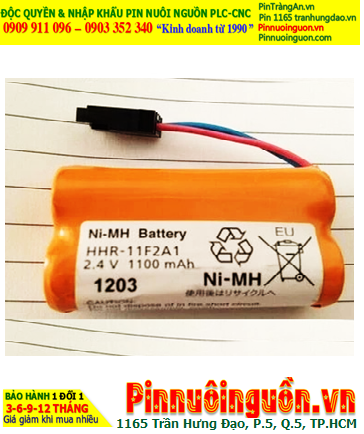 Yokogawa HHR-11F2A1; Pin sạc NiMh 2.4v 1100mAh nuôi nguồn Yokogawa HHR-11F2A1 _Xuất xứ Nhật