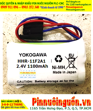 Yokogawa HHR-11F2A1; Pin sạc NiMh 2.4v 1100mAh nuôi nguồn Yokogawa HHR-11F2A1  _Xuất xứ Nhật