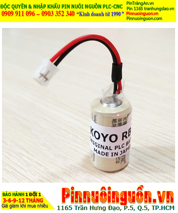 Koyo R13B060003, Pin nuôi nguồn PLC Koyo R13B060003 lithium 3v 1800mAh chính hãng _Xuất xứ Nhật