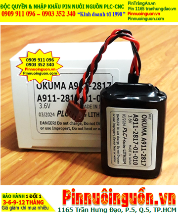 Pin nuôi nguồn Okuma MX50 lithium 3,6V 3600mAh chính hãng nuôi nguồn Okuma PLC | Hàng có sẳn