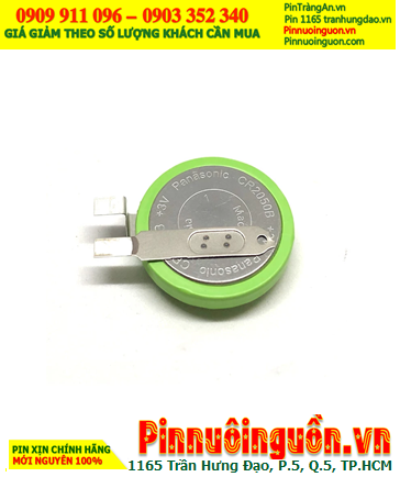 Panasonic CR2050B, Pin đồng hồ đo áp suất Lốp xe Panasonic CR2050B lithium 3V (chân thép như hình)