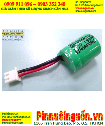 TIMER 1.2V 150mAh _Pin nuôi nguồn thiết bị hẹn giờ National TB11802457 for TB118 Timer (1.2v 150mAh 1/3AA)