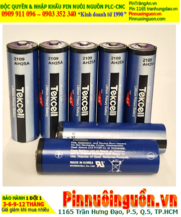 Pin máy đếm lượt người (khách) Tekcell SB-AA11 lithium 3.6V AA  _Made in Korea