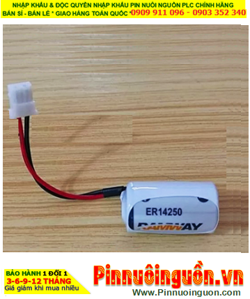 RAMWAY ER14250 (ZẮC CẮM); Pin nuôi nguồn RAMWAY ER14250 3.6v 1/2AA 1200mAh chính hãng