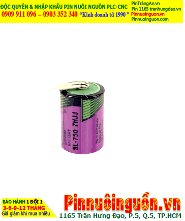 Tadiran SL-750; Pin nuôi nguồn PLC Tadiran SL-750 lithium 3.6v 1/2AA 1100mAh _Xuất xứ Israel