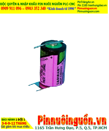 Tadiran TL-2150; Pin nuôi nguồn PLC Tadiran TL-2150 lithium 3.6v 1/2AA 1000mAh _Xuất xứ Israel