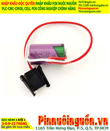 Tadiran TL-2150; Pin nuôi nguồn PLC Tadiran TL-2150 lithium 3.6v 1/2AA 1000mAh _Xuất xứ Israel