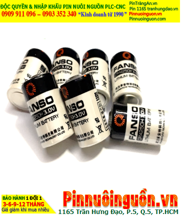 Pin CR14250SE _Pin Fanso CR14250H; Pin nuôi nguồn FANSO CR14250H lithium 3v 1/2AA 950mAh chính hãng
