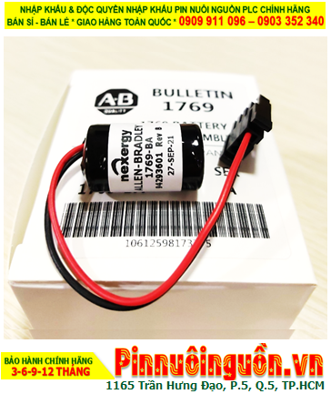Pin Allen Bradley 1769-BA; Pin 1769-BA; Pin nuôi nguồn Allen Bradley AB 1769-BA lithium 3v _Made in Japan