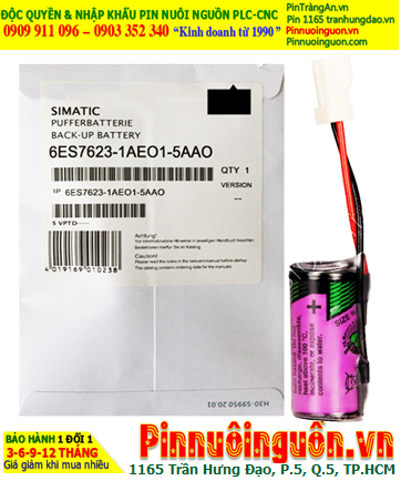 Siemens 6ES7623-1AE01-5AA0, Pin nuôi nguồn Siemens 6ES7623-1AE01-5AA0 3.6v _Xuất xứ Đức