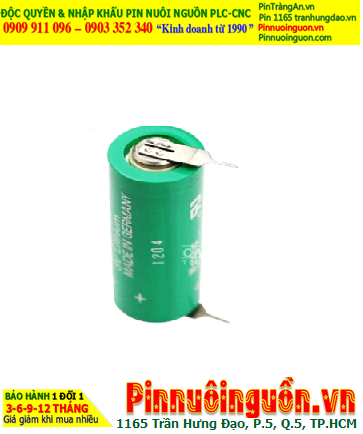 Pin Varta CR2/3AA _Pin CR2/3AA; Pin nuôi nguồn PLC Varta CR2/3AA 1350mAh _ Made in Germany (Đức)