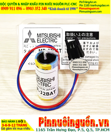 Mitsubishi MR-J2BAT; Pin nuôi nguồn Mitsubishi MR-J2BAT lithium 3v _Japan
