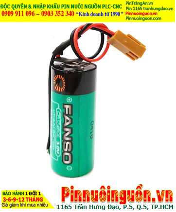 FANSO CR17450E; Pin nuôi nguồn FANSO CR17450E lithium 3.0v 2200mAh (ZẮC NÂU) chính hãng