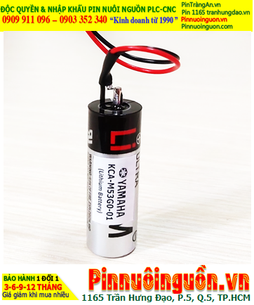 Yamaha KAS-M53G0-01 _Pin nuôi nguồn PLC Yamaha KAS-M53G0-01 chính hãng _Xuất xứ Nhật