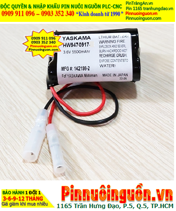 Pin HW9470917; Pin nuôi nguồn Yaskawa HW9470917 chính hãng _Xuất xứ Nhật