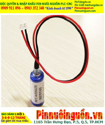 Pin ER10280 (ER10/28), Pin nuôi nguồn PLC ER10280 (ER10/28) lithium 3.6v 2/3AAA 500mAh