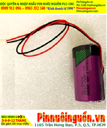 Pin Tadiran TL-5920; Pin TL-5920; Pin nuôi nguồn PLC Tadiran TL-5920 lithium 3.6v C 8500mAh _Xuất xứ Israel