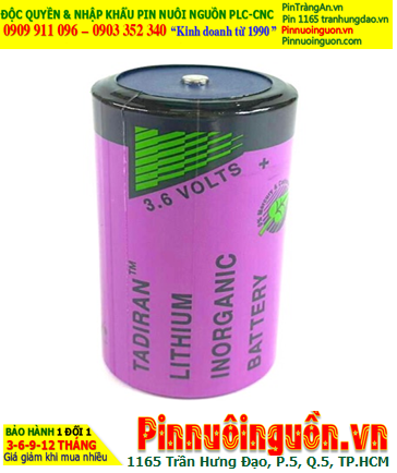 Pin Tadiran SL-2780; Pin nuôi nguồn Tadiran SL-2780 lithium 3.6v chính hãng _Xuất xứ Israel