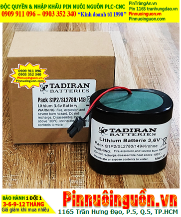Pin S1P2-SL-2780/WK/SFI01; Pin nuôi nguồn S1P2-SL-2780/WK/SFI01 (3.6v 38000mAh)_Xuất xứ Israel