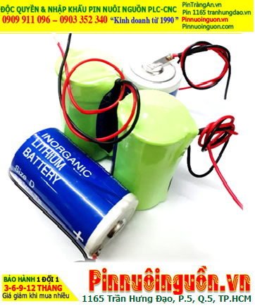 Pin SL-780; Pin Sonnecell SL-780; Pin nuôi nguồn PLC Sonnecell SL-780 lithium 3.6v D 16500mAh _Xuất xứ Đức