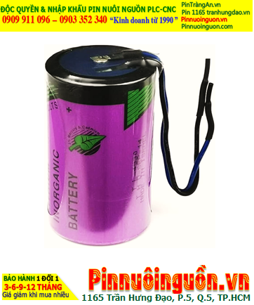 Tadiran TL-4930; Pin nuôi nguồn Tadiran TL-4930 lithium 3.6v D 19000mAh _Xuất xứ Israel