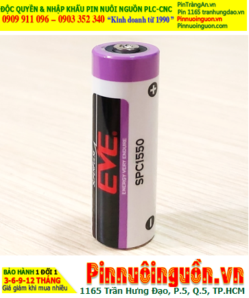 EVE SPC1550, Pin tụ điện siêu xung EVE Super Pulse Lithium SPC1550 Ion Lithium chính hãng