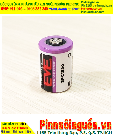EVE SPC1520, Pin tụ điện siêu xung EVE Super Pulse Lithium SPC1520 Ion Lithium chính hãng