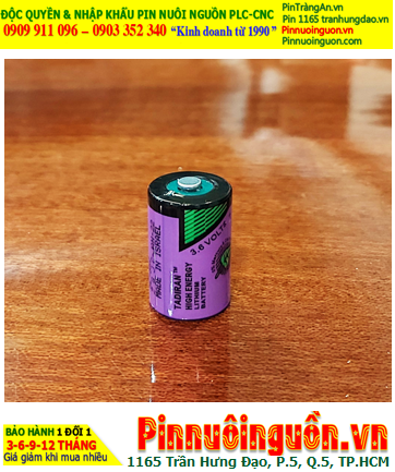 Tadiran SL-550; Pin nuôi nguồn PLC Tadiran SL-550 lithium 3.6v 1/2AA 900mAh _Xuất xứ Israel