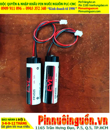 Pin ER14505 _Pin EVE ER14505; Pin nuôi nguồn EVE ER14505 lithium 3.6v AA 2600mAh (zắc cắm trắng)