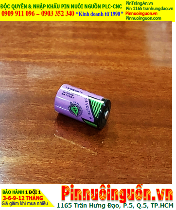 Tadiran TL-4902; Pin nuôi nguồn PLC Tadiran TL-4902 lithium 3.6v 1/2AA 1200mAh _Xuất xứ Israel