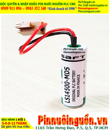 Saft LS14500 _Pin LS14500; Pin nuôi nguồn PLC Saft LS14500 lithium 3.6v AA 2600mAh _Xuất xứ Pháp