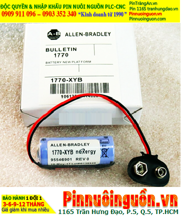 Allen Bradley AB 1770-XYB; Pin nuôi nguồn Allen Bradley AB 1770-XYB chính hãng, Xuất xứ NHẬT