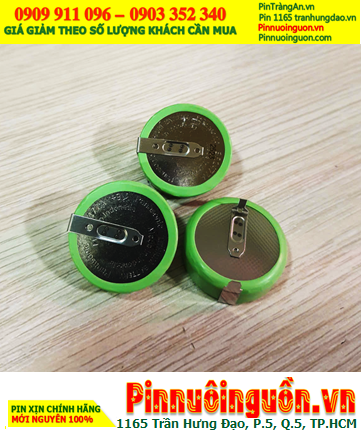 Panasonic BR2477A (Chân thép hàn); Pin CMOS lithium 3v Panasonic BR2477A chính hãng, Xuất xứ Indonesia