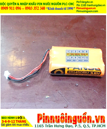 FANSO 2ER14505M _Pin nuôi nguồn PLC FANSO 2ER14505M lithium 3.6v 5200mAh (2 viên ghép đôi như hình)