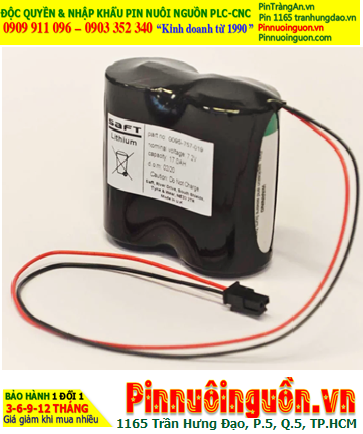 Saft LS33600 (2viên ghép đôi); Pin nuôi nguồn PLC Saft LS33600 lithium 3.6v D 17000mAh _Xuất xứ Pháp
