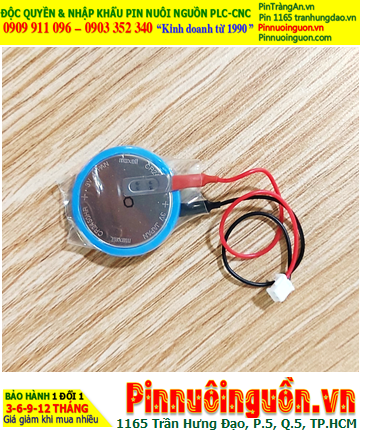 MAXELL CR2450HR; Pin Maxell CR2450HR lithium 3V High Temperature 125℃ chính hãng /Loại Dây zắc cắm