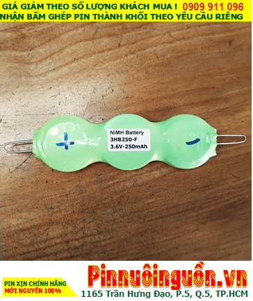 GB250H-3F _Pin sạc NiMh nuôi nguồn PLC GB250H-3F (Pin sạc NiMh 250mAh 3.6v) chính hãng