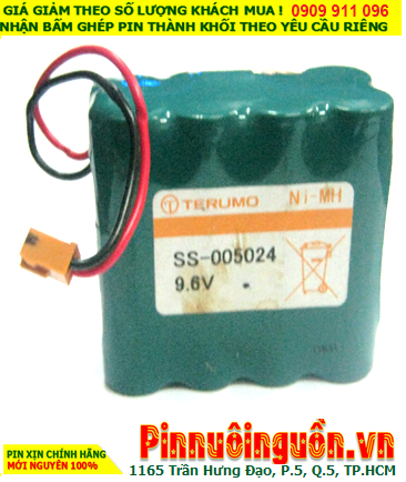 Pin sạc 9.6v-AA1800mAh, Pin nuôi nguồn 9.6v-AA1800mAh, Pin sạc GREPOW 9.6v-AA1800mAh chính hãng