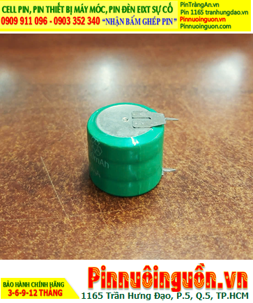 Pin sạc (3/V250H; Pin sạc NiMh 3.6v-250mAh(3/V250H); Pin nuôi nguồn PLC 3.6v-250mAh(3/V250H)