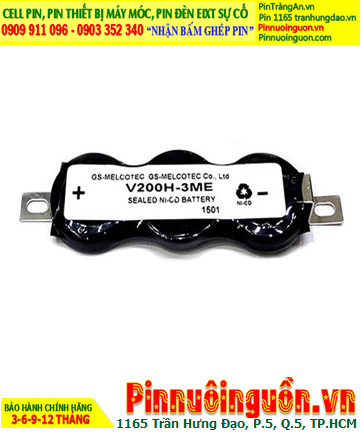 Pin nuôi nguồn PLC V200H-3ME  sạc 3.6V NiMh-NiCd 160mAh nuôi nguồn Mitsubishi PLC| có sẳn hàng